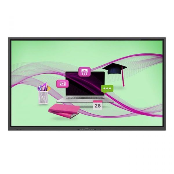 Monitor Philips Display Signage Solutions E-Line 75" 4K Ultra HD Android 10 Multi-touch