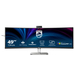 Philips 49B2U6903CH/00 monitor de ecrã 124,5 cm (49") 5120 x 1440 pixels Dual QHD LCD Cinzento
