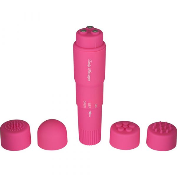 Toy Joy Estimulador Funky Massager 4 Cabeças Rosa - TJ-19381