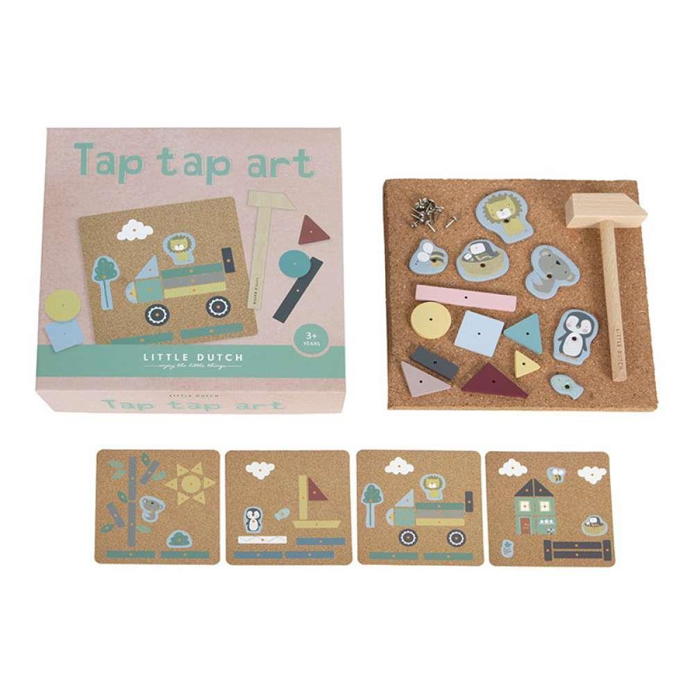 Little Dutch Conjunto Tap Tap Art 162 Peças