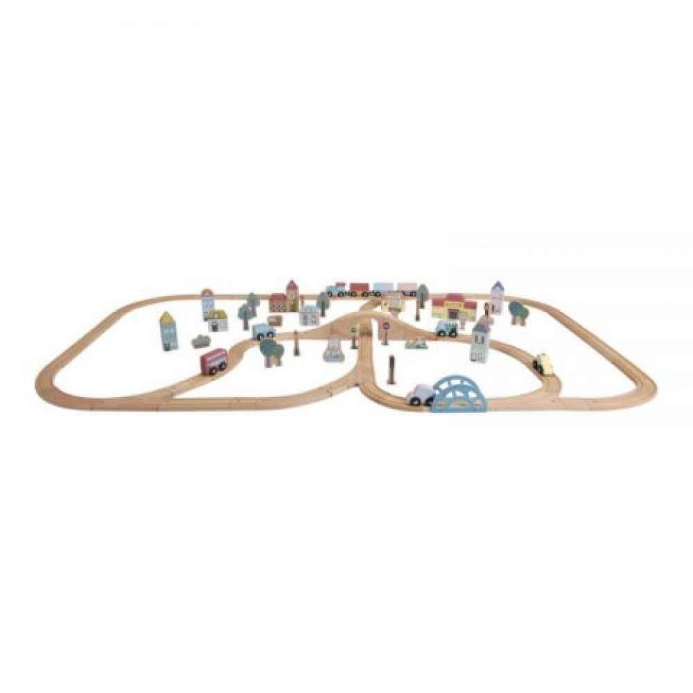 Little Dutch Pista de Comboio e Figuras XL 107 Peças