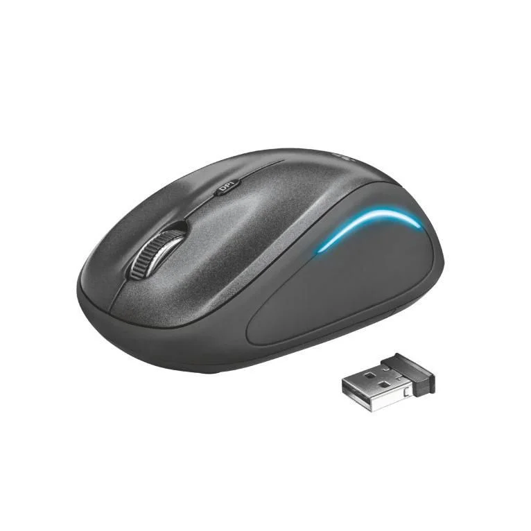 Rato TRUST Yvi FX Wireless Black