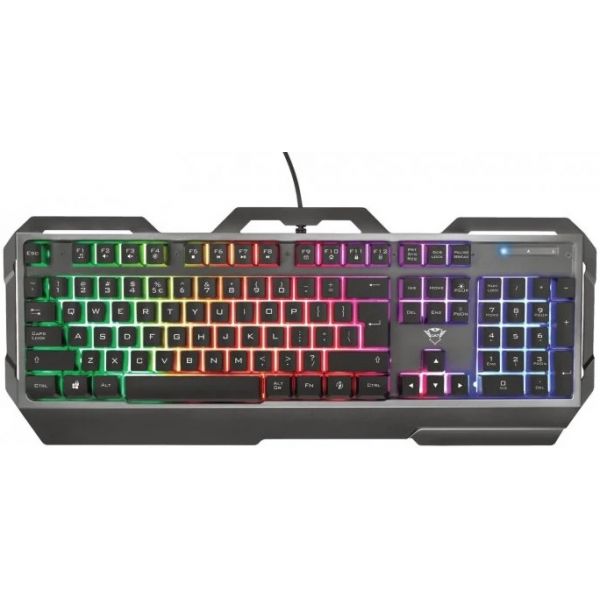 Trust GXT 856 Torac Teclado Metálico Gaming RGB