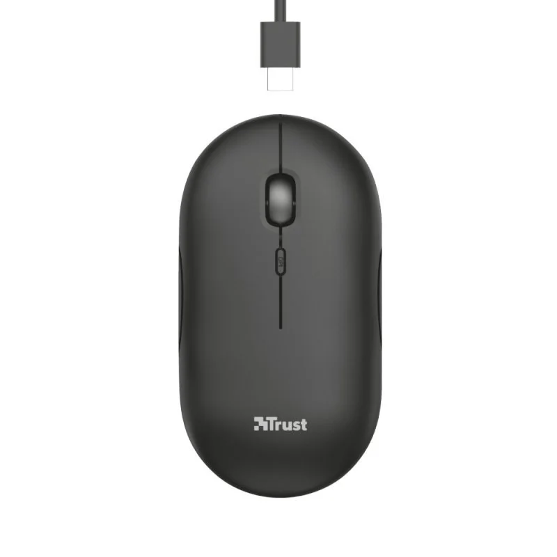 Rato Trust Wireless Puck Preto