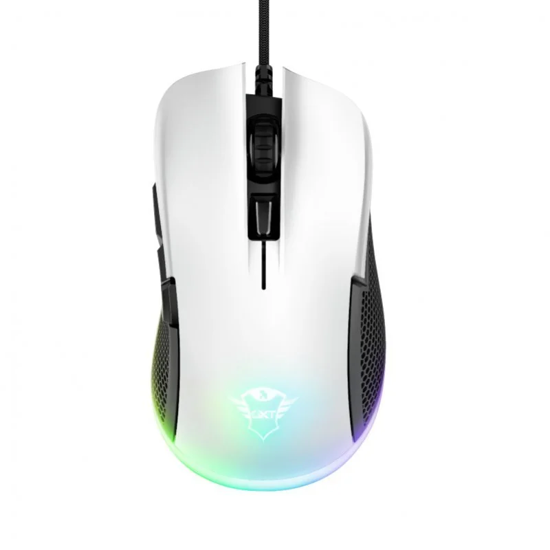 Rato Trust GXT 922 Ybar RGB Branco