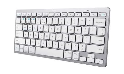 Teclado Trust 24907 Bluetooth Português Prateado