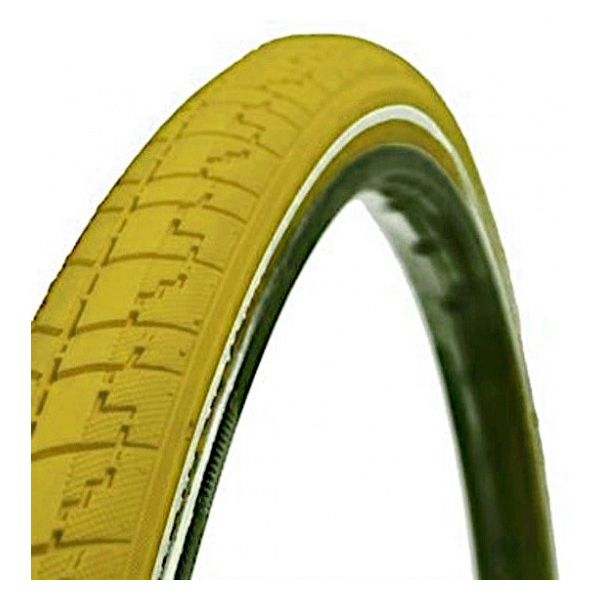Dutch Perfect Reflejo de Neumático 28 x 1 5/8 x 1 1/2 (40 622) Amarillo Tv 81308