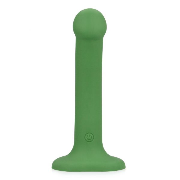 Loveline Vibrador Non-phallic Vibrating Dildo Pequeno Forest Green