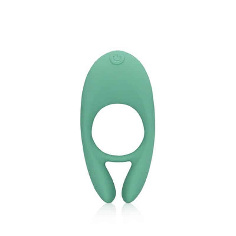 Anel Para O Pénis Ultra Soft Silicone Pointed Blue Grass Loveline