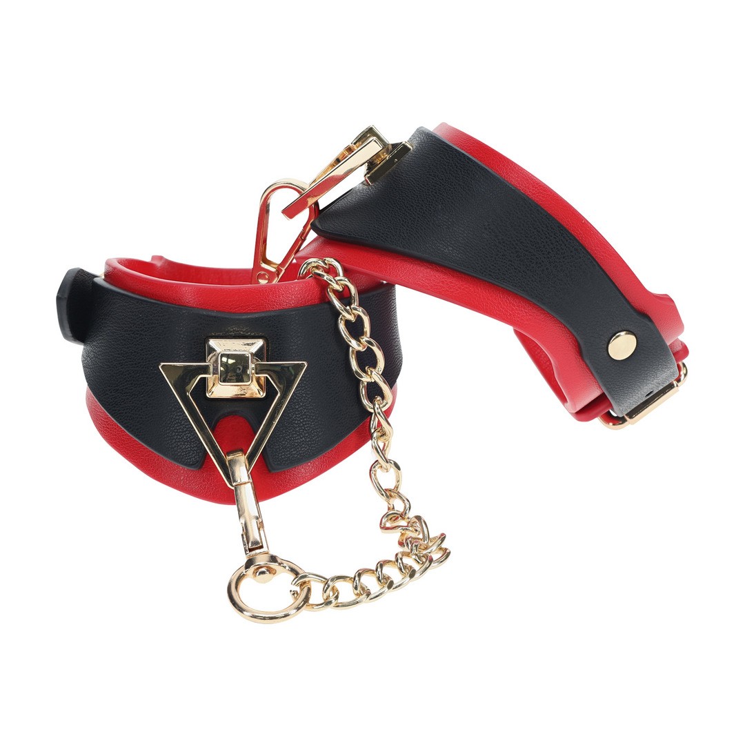 Algemas Milan Collection Preto/Vermelho Ouch!