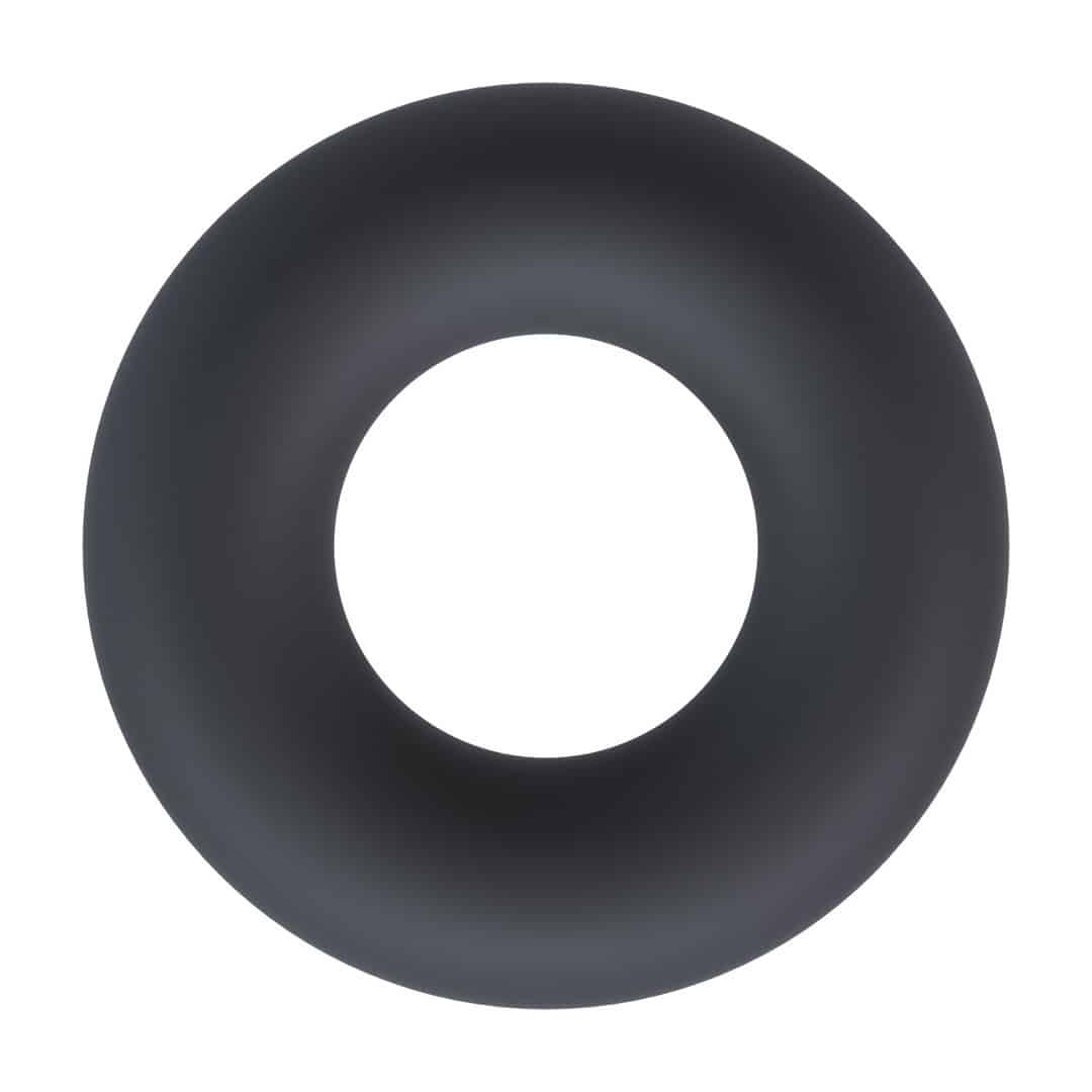 Anel Para O Pénis Em Silicone Líquido Xs Preto Levelz