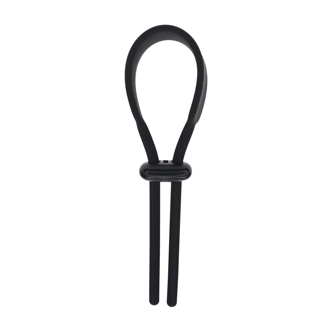 Anel Ajustável Para O Pénis Em Silicone 5Mm Preto Levelz