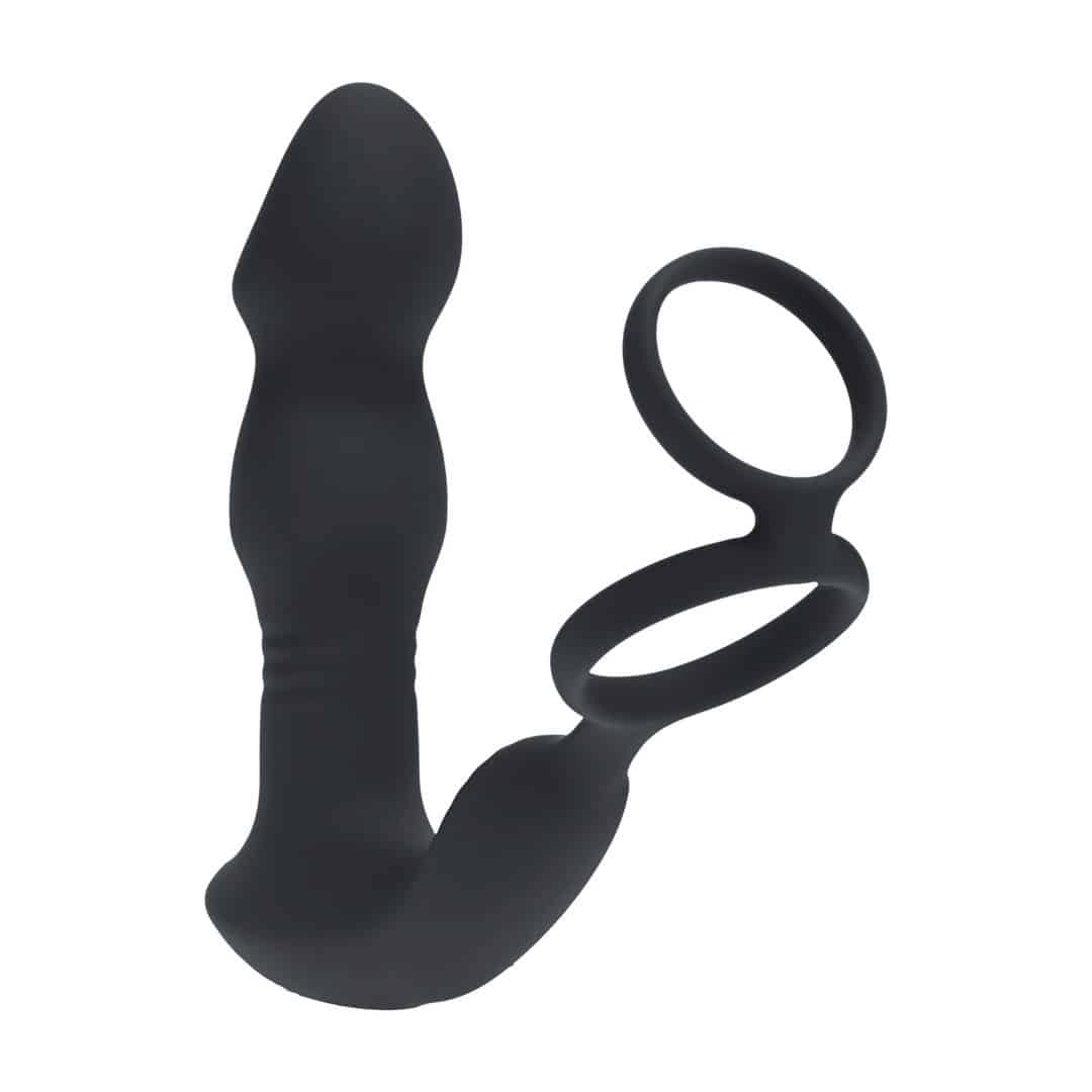 Estimulador De Próstata Vibratório Com Impulso Come-Hither, Anel Para O Pénis E Comando Remoto Levelz
