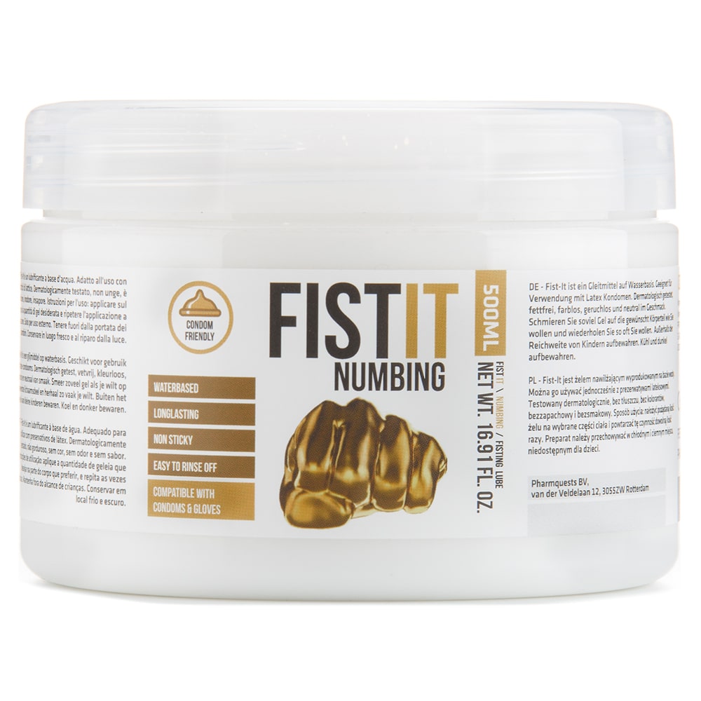 Pharmquests – Lubrificante Para Fisting Fist It Numbing 500ml