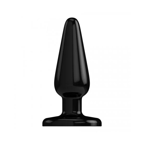 Plug & Play Plug Anal em Borracha Plug & Play 4"" Preto