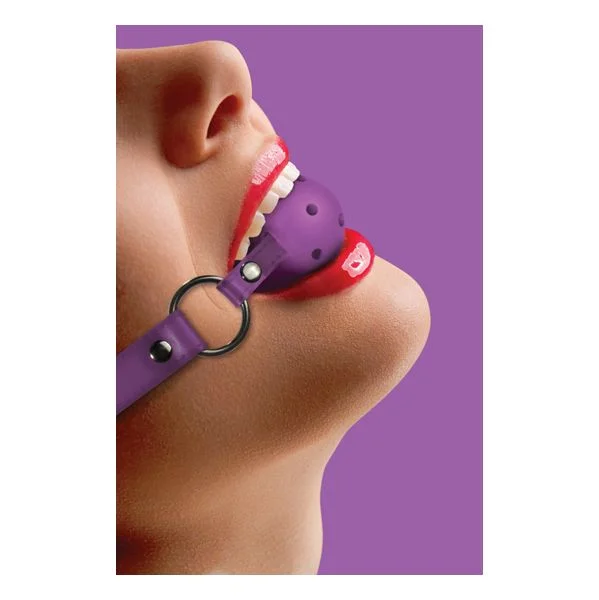 Shots Toys Ouch! Mordaça Ball Gag Purple