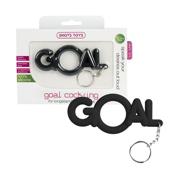 Shots Toys Anel Goal Black