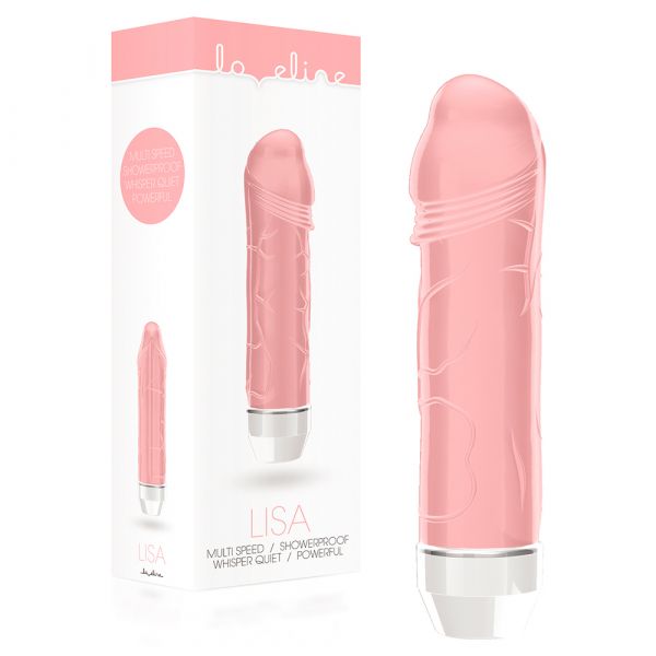 Loveline Vibrador Lisa 5" Pink