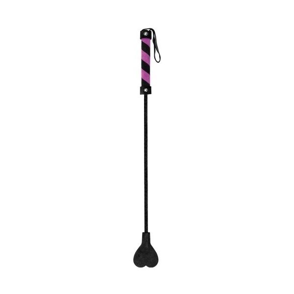 Shots Toys Ouch! Chibata Cube Tipped Crop Black/Purple