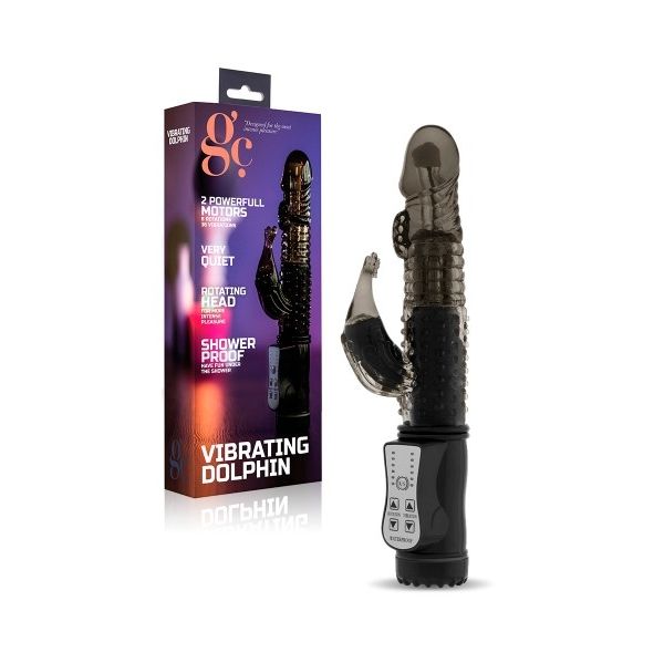 GC Vibrador Dolphin Black