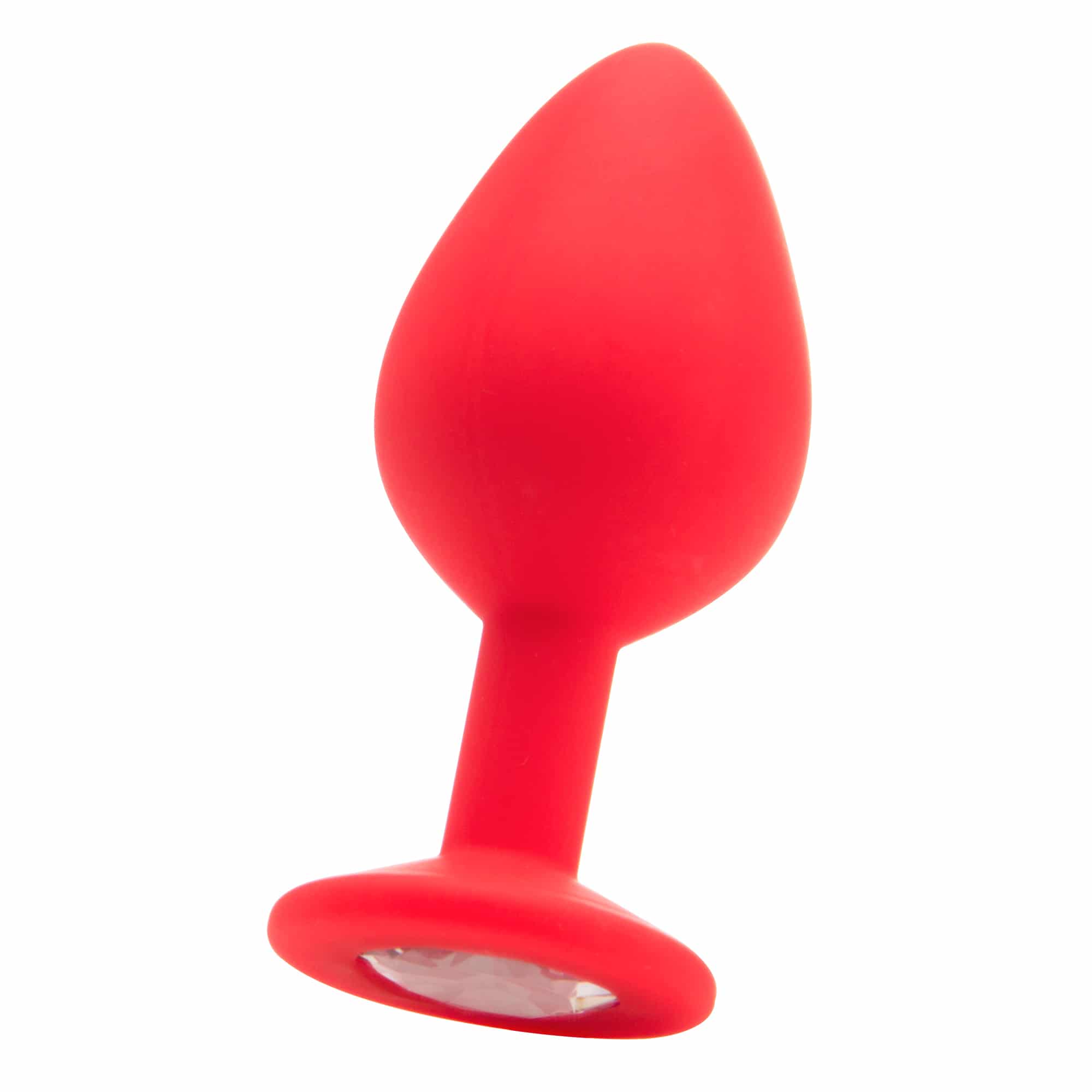 Ouch! – Plug Anal Diamond Butt Plug Grande Vermelho