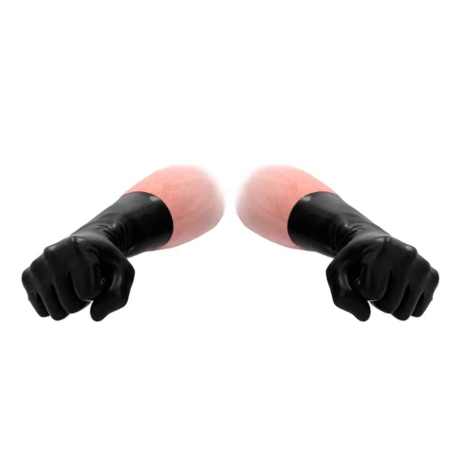 Fist It – Luvas De Latex Pretas