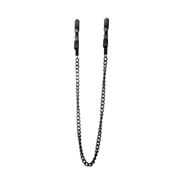 Shots Toys Ouch! Pinças para Mamilos Adjustable Nipple Clamps Preto