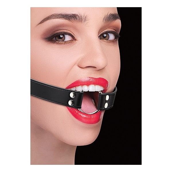 Shots Toys Ouch! Mordaça Ring Gag Black
