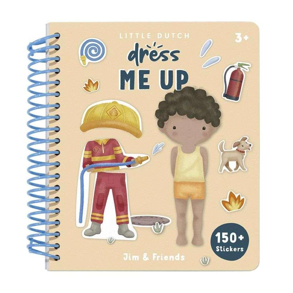 Livro Little Dutch Dress Me Up Jim & Friends