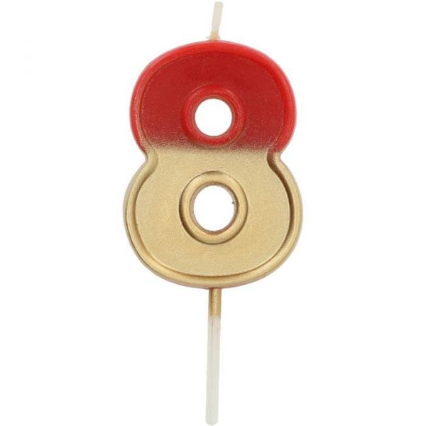 Folat Vela Retro Nº 8 Vermelho - 130018708