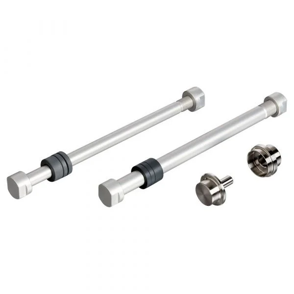 Tacx E-thru 12mm Trainer Axle Silver - T1707