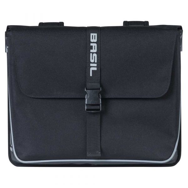 Basil Alforjes Forte Double 35l Black Black