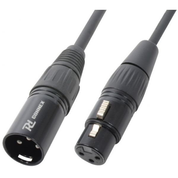 Cabo Canon Macho - Canon Fêmea Balanceado (50cm) - Power Dynamics Connex - 176.002 - 176.002