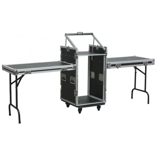 Power Dynamics Rack Metálica 19" 10U + 16U C/ Montagem Tipo Mesa (PD-F16U10T)