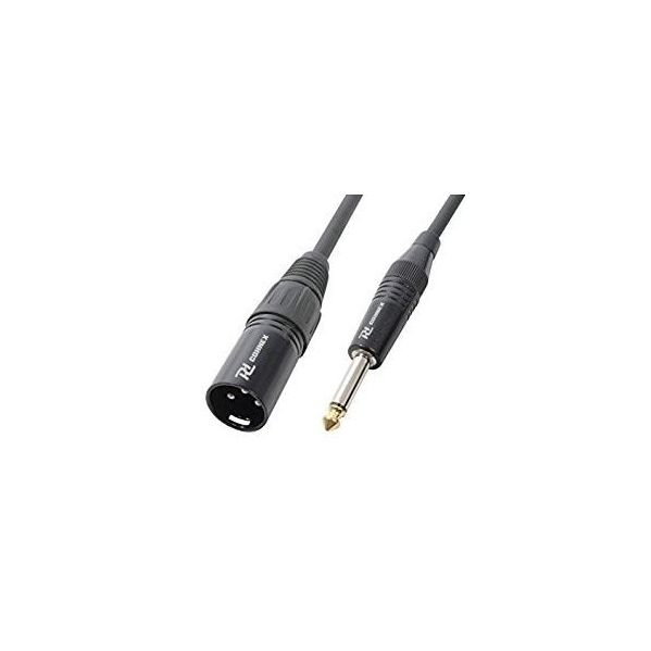 Power Dinamics Cabo Pro 6,3MM Macho Mono - Xlr Macho 8,0MT - 8715693267921
