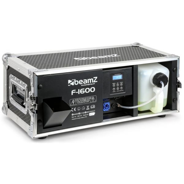 Beamz Máquina de Fumo "neblina" Profissional 1600W em Rack Flightcase (F1600) - 160.513