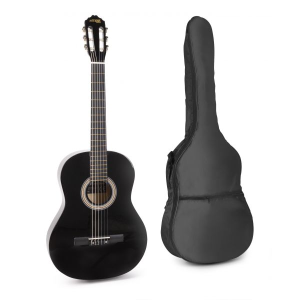 MAX Pack Soloart Guitarra Clássica + Acessórios (Preto)