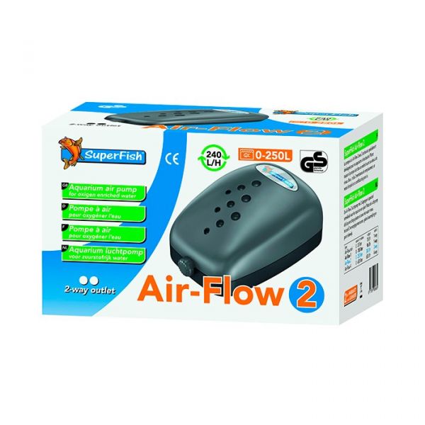 Superfish Bomba Ar Air Flow 2 com 2 saídas 4l/m