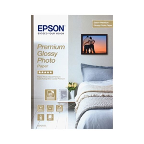 Epson Papel Premium Glossy Pht 10X15 40FLS 255G - C13S042153