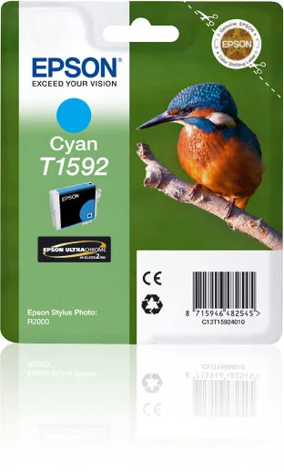 Epson Tinteiro T1592 Cyan Tinta UltraChrome Hi-Gloss2