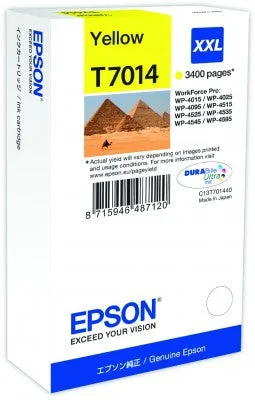 Epson Série WP4000/4500 Tinteiro XXL Amarelo C13T7014 3,4k