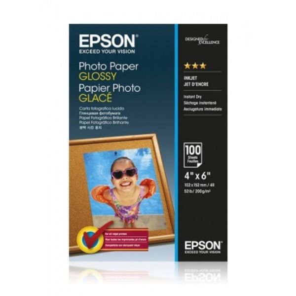 Epson Papel Foto 4x6 100 Sheet