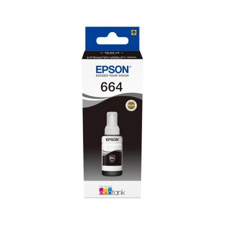 Tinteiro Epson 664 Ecotank Preto Ink bottle (70ml)