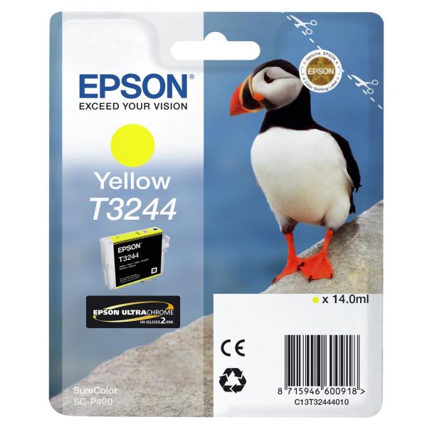 Tinteiro Epson T3244 C13T32444010 Yellow