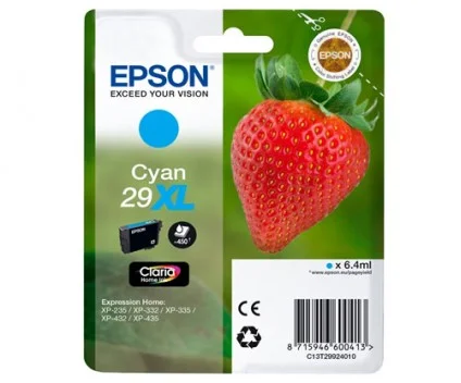 Tinteiro Epson T2992 XL Cyan 29XL - original