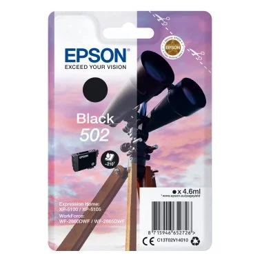 Tinteiro Epson Singlepack Black 502 Ink