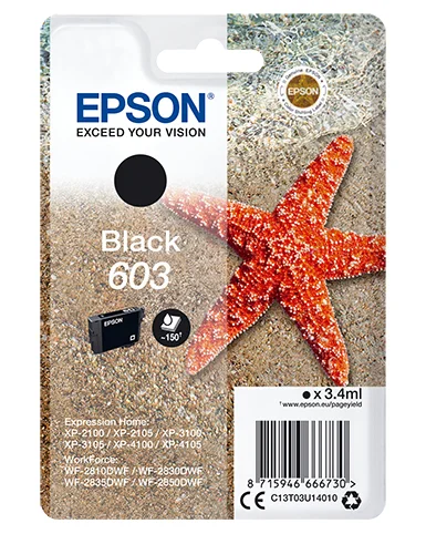 Tinteiro EPSON 603 Preto