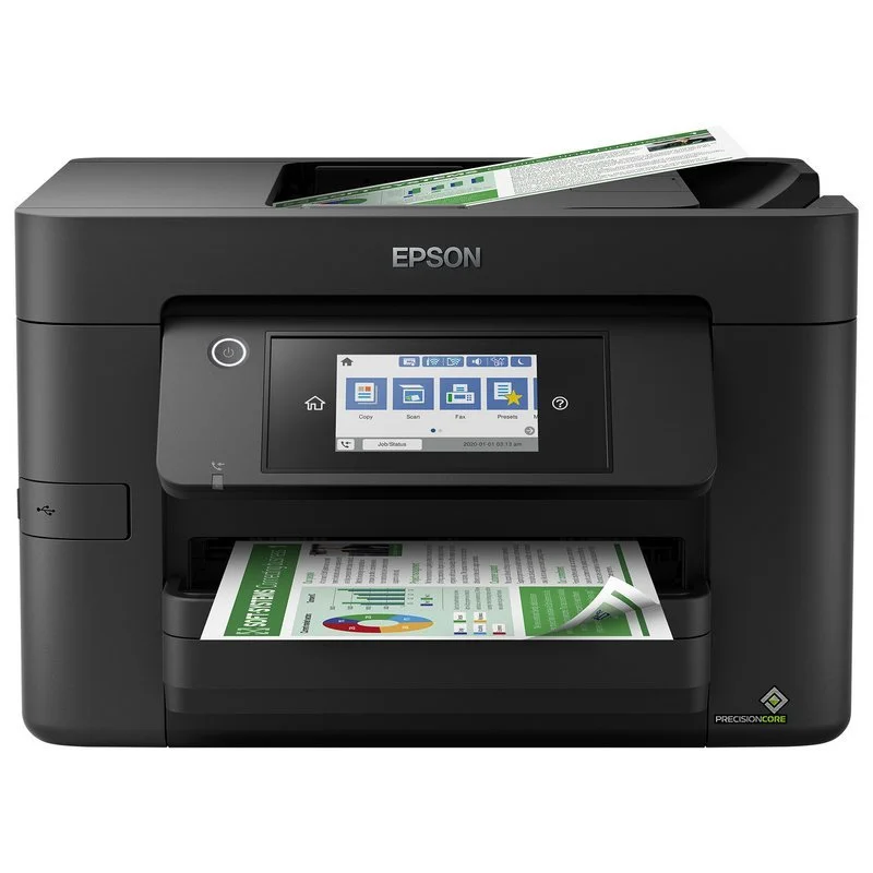 Impressora Jato de Tinta Epson WorkForce Pro WF-4820DWF (Impressão, Cópia, Digitalização, Fax), Duplex Auto, Wireless