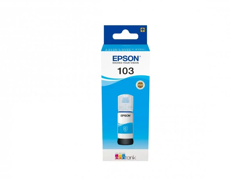 RECARGA DE TINTA EPSON SERIE 103 CIANO (65ML) – ECOTANK L31XX