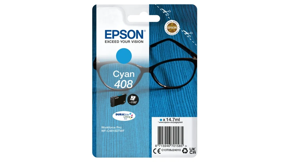 Epson 408 Azul Cartucho de Tinta Original – C13T09J24010